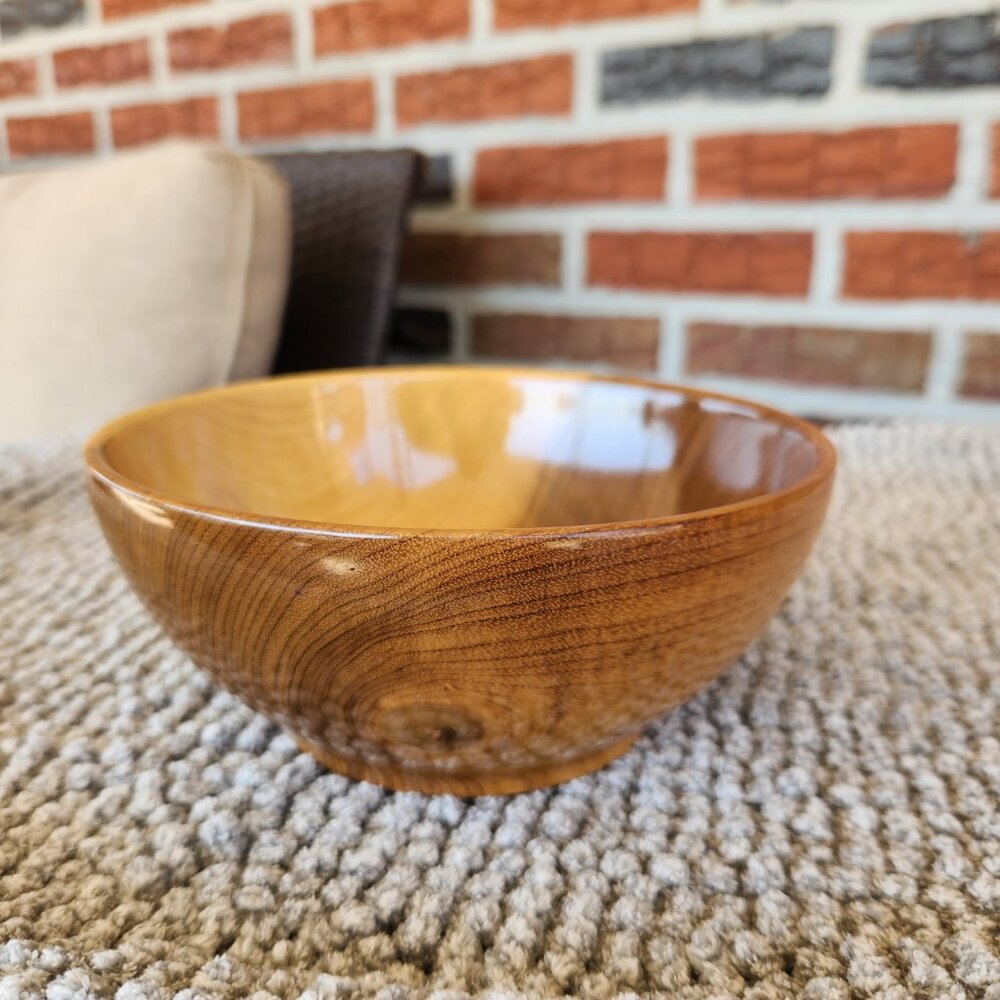 Vintage Oregon Myrtlewood Bowl
